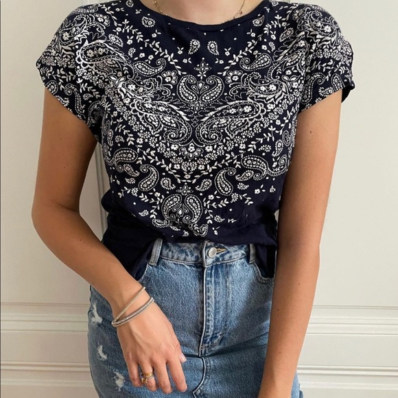 O’stin Tops - Navy Ostin Shirt